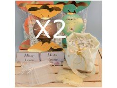 Kit confettata nozze d'oro da 15-25 Persone