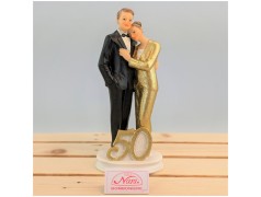 Sposini per Torta matrimonio 50 anni