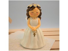 Cake topper Prima Comunione Bambina