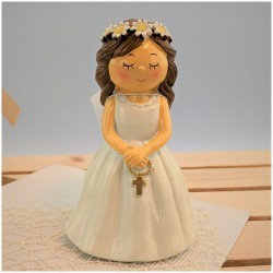 Cake topper Prima Comunione Bambina