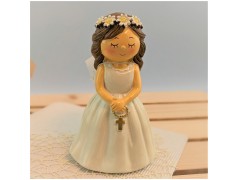 Cake topper Prima Comunione Bambina