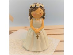 Cake topper Prima Comunione Bambina