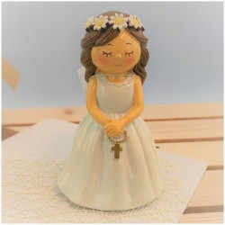 Cake topper Prima Comunione Bambina