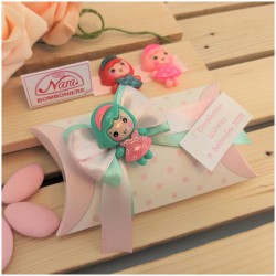 Scatoline porta confetti per nascita bimba - baby girl newborn party favors  - Incartando Incantando