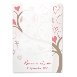 Coordinato Matrimonio Albero della vita libretti messa