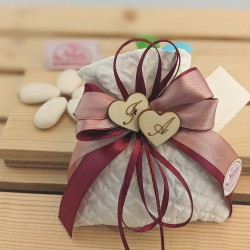 Sacchetti Confetti Matrimonio con iniziali