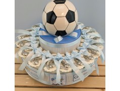 Torta di Bomboniere portachiavi Calcio