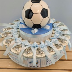 Torta di Bomboniere portachiavi Calcio