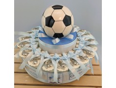 Torta di Bomboniere portachiavi Calcio