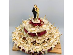 Torta di Bomboniera per 50 anni di matrimonio