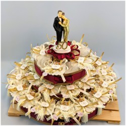 Torta di Bomboniera per 50 anni di matrimonio