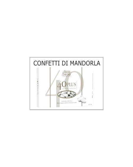 CONFETTI MANDORLA 1KG CALIBRO 35/36 BIANCO: vendita ingrosso con consegna  veloce