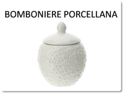 Bomboniere in ceramica